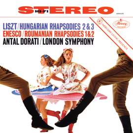 Enescu: Romanian Rhapsodies Nos. 1 & 2; Liszt: Hungarian Rhapsodies Nos. 2 & 6