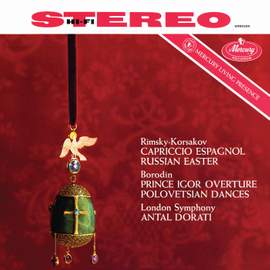Rimsky-Korsakov: Russian Easter Festival Overture; Capriccio espagnol; Borodin: Prince Igor - Overture, Polovtsian Dances