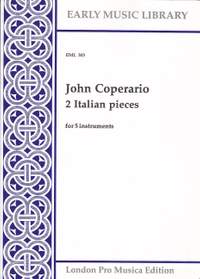 Coperario, J: 2 Italian pieces