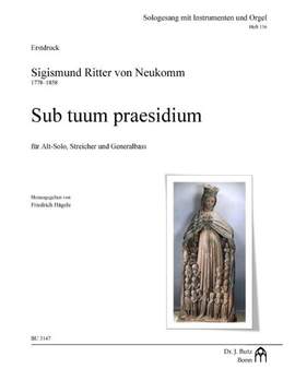 Neukomm, S v: Sub tuum praesidium