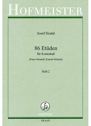 Hrabe, J: 86 Etüden Book 2