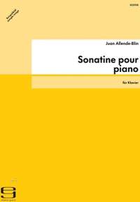 Allende-Blin, J: Sonatine pour piano