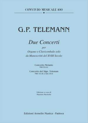 Georg Philipp Telemann: Due concerti da manoscritti del XVIII sec.
