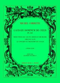 Michel Corrette: Laudate Dominum de coelis, PS. 148