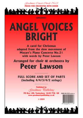 Peter Lawson: Angel Voices Bright for choir and orchestra