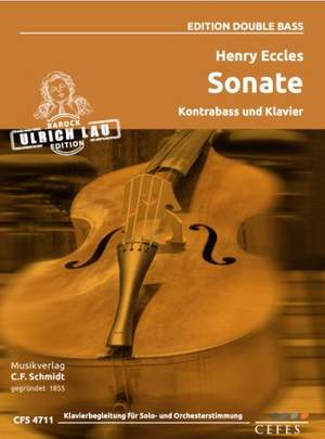 Eccles, H: Sonate für Kontrabass und Klavier