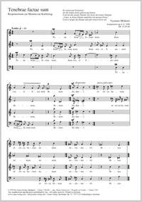 Miskinis, Vytautas: Tenebrae factae sunt