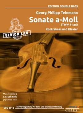Telemann, G P: Sonate a-Moll TWV 41:a6 A minor TWV 41:a6