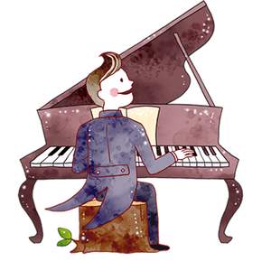 布格缪勒练习曲25首 钢琴简易练习曲 儿童学琴 古典钢琴曲