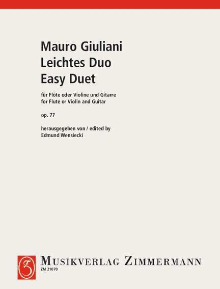 Giuliani, Mauro: Easy Duet op. 77