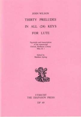 Wilson, J: Thirty Preludes in all (24) Keys