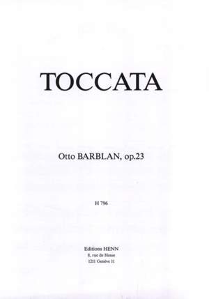 Barblan, O: Toccata op 23
