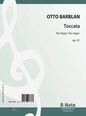 Barblan, O: Toccata op.23