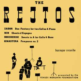 Zador: Duo-Fantasy For Two Cellos - Nin: Chants D'Espagne - Boccherini: Sonata In A Major - Ginastera: Pampeana No. 2