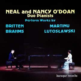Duo Pianists Perform Works By Britten Martinu Brahms Lutokowski