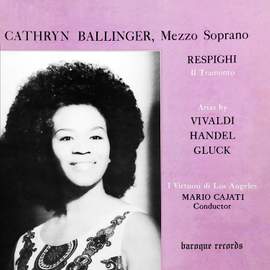 Cathryn Ballinger, Mezzo Soprano