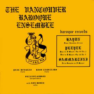 Haydn: Piano Trio in C Major, Hob.XV:C1 - Pleyel: 3 Grand Duos for 2 Violins, Op.68 - Sammartini: 12 Trio Sonatas - No. 1 Sonata in F Major
