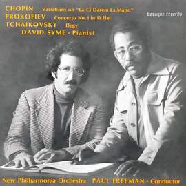 Chopin: Variations on 'La Ci Darem La Mano' - Tchaikovsky: Concerto No. 1 - Prokofiev: Elegy