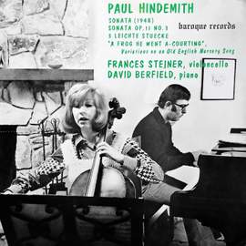Hindemith: Sonata (1948) - Sonata Op. 11, No. 3 - 3 Leichte Stuecke, ' A Frog He Went A-Courting' Variations on an Old English Nursery Song