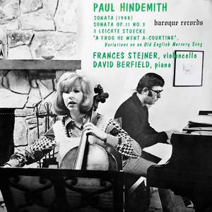 Hindemith: Sonata (1948) - Sonata Op. 11, No. 3 - 3 Leichte Stuecke, ' A Frog He Went A-Courting' Variations on an Old English Nursery Song