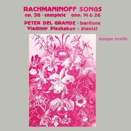 Rachmaninoff: Songs Op. 38 Complete - Op. 14 & 26