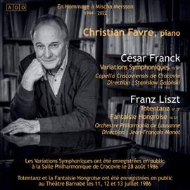 César Franck - Franz Liszt