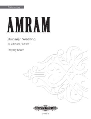 David Amram: Bulgarian Wedding