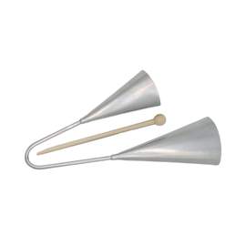 Liverpool double agogo bells - Silver