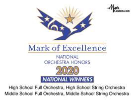 2020 National Winners: National Orchestra Honors