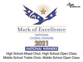 2021 Mark of Excellence: National Choral Honors