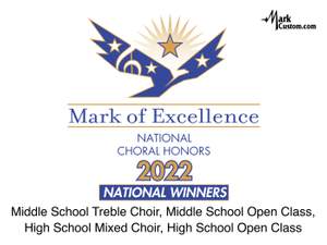 2022 Mark of Excellence: National Choral Honors