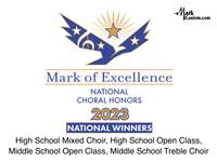 2023 Mark of Excellence: National Choral Honors