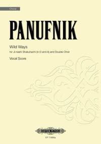 Panufnik, Roxanna: Wild Ways (vocal score)