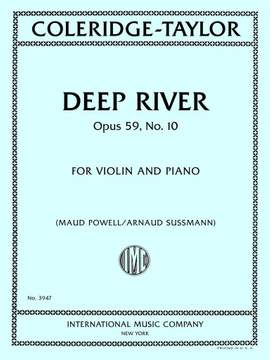 Samuel Coleridge-Taylor: Deep River, Opus 59, No. 10