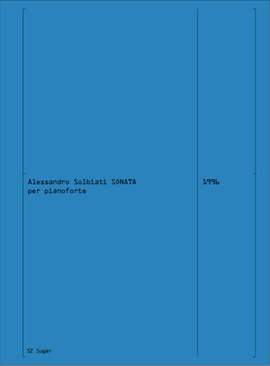 Alessandro Solbiati: Sonata