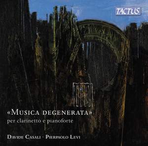 Sinigaglia; Russi; Nacamuli; Gentili; Castelnuovo-Tedesco; Massarani; Sonnenfeld; Finzi: “degenerate Music” For Clarinet and Piano