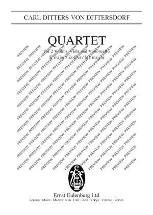 Dittersdorf, Karl Ditters von: String Quartet Eb major
