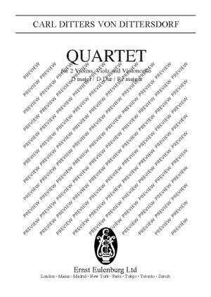 Dittersdorf, Karl Ditters von: String Quartet D major