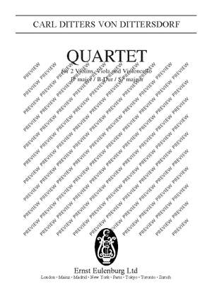 Dittersdorf, Karl Ditters von: String Quartet No. 2 Bb major