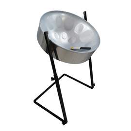 Jumbie Jam C-20 lead / tenor steel pan -High gloss silver