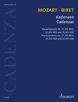 Biret, Idil: Cadenzas Band 20