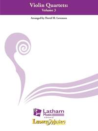 Levenson, David: Violin Quartets Vol. 3