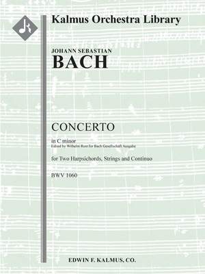 Bach: Concerto for Two Harpsichords in C minor, BWV 1060 [composer's arrangement of a lost Concerto for Violin and Oboe]