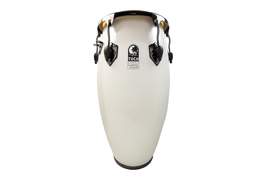 Toca Conga Fiberglass Magarita Blanca, Black Chrome Conga