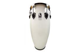 Toca Conga Fiberglass Magarita Blanca, Black Chrome Quinto