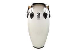Toca Conga Fiberglass Magarita Blanca, Black Chrome Tumba