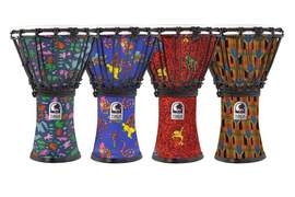 Toca Djembe Freestyle Rope Tuned Matte Grey Skies