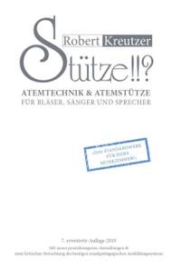 Kreutzer, R: Stütze!!? Vol. 1