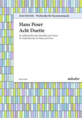 Poser, Hans: Eight duets 3