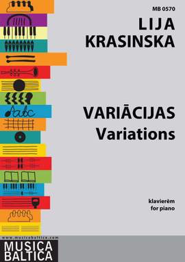 Krasinska, Lija: Variations (piano)